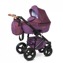 15 denim purple - Детская коляска Nastella Martin 2 в 1
